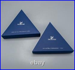 Swarovski Crystal 2004 Star Snowflake Ornament BOX- FREE USA SHIPPING