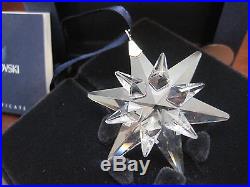 Swarovski Crystal 2005 Annual Christmas LITTLE Snowflake Star Ornament 681402