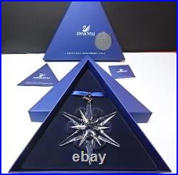 Swarovski Crystal 2005 Christmas Ornament, New in Boxes withPapers