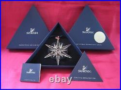Swarovski Crystal 2005 Rockefeller Large Christmas ornament MINT NEVER DISPLAYED