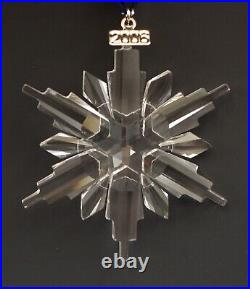 Swarovski Crystal 2006 Annual Snowflake Christmas Ornament