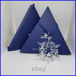 Swarovski Crystal 2007 Annual Snowflake Star Christmas Ornament