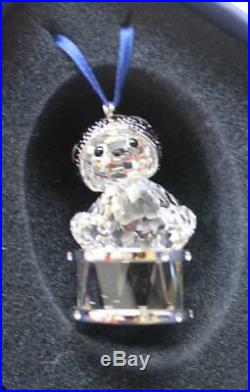 Swarovski Crystal 2007 Christmas Kris Bear (on drum) Annual Ed Ornament 905208