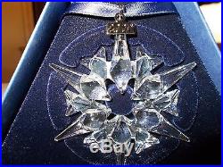 Swarovski Crystal 2007 Christmas Ornament New (MIB)