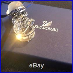 Swarovski Crystal 2007 Kris Bear Drum Christmas Holiday Ornament Figurine 905208