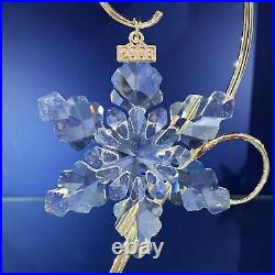 Swarovski Crystal'2008' Annual Snowflake/Star Ornament with Box & COA