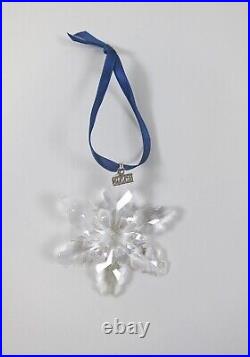 Swarovski Crystal 2008 SNOWFLAKE Annual Christmas Ornament MIB with Certificate