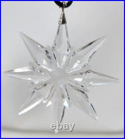 Swarovski Crystal 2009 Annual Scs Star Snowflake Christmas Ornament