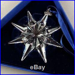 Swarovski Crystal 2009 Snowflake Annual Edition Holiday Christmas Ornament Mib