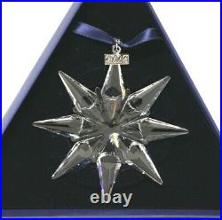 Swarovski Crystal 2009 Snowflake Star Ornament In Box 0983702