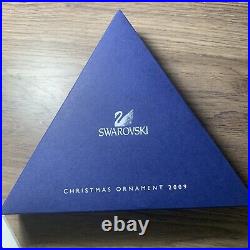 Swarovski Crystal 2009 Snowflake Star Ornament In Box 0983702