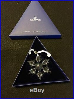 Swarovski Crystal 2010 Christmas Ornament NIB