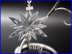 Swarovski Crystal 2011 Annual Star Snowflake Christmas Ornament Mint