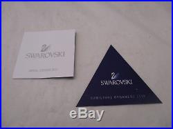 Swarovski Crystal 2012 + 2013 Annual Christmas Ornaments Snowflake Star in Boxes