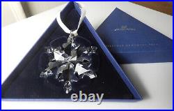 Swarovski Crystal 2012 Christmas Ornament, Mint with Box