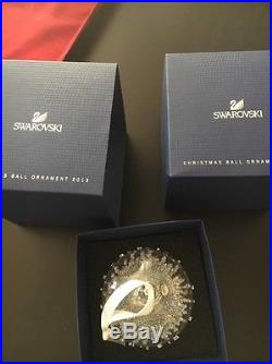 Swarovski Crystal 2013 1st ANNUAL EDITION CHRISTMAS BALL ORNAMENT TREE 5004498