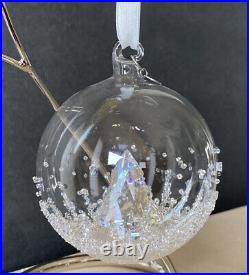 Swarovski Crystal 2013 Annual Christmas Ball Ornament Tree Edition No Box