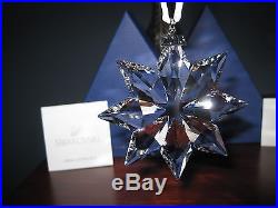 Swarovski Crystal 2013 Annual Christmas LARGE STAR Snowflake Ornament