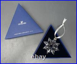 Swarovski Crystal 2013 Christmas Ornament STAR 3 with Original Box NEW