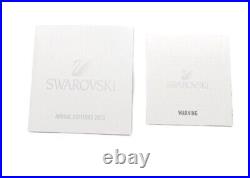 Swarovski Crystal 2013 Christmas Ornament Snowflake 3 With Box 327862