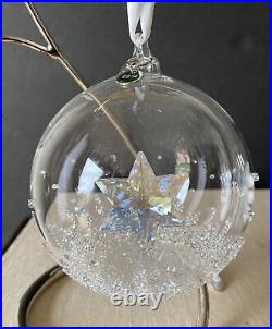 Swarovski Crystal 2014 Annual Christmas Ball Ornament Star Edition No Box