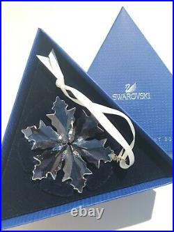 Swarovski Crystal 2014 Annual Edition Christmas Ornament Snowflake in Box