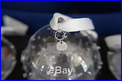 Swarovski Crystal 2015 AE Christmas Ball Ornament Set of 3. Art No 5136414