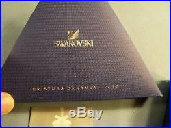 Swarovski Crystal 2015 Annual Christmas Tree Snowflake Star Large Ornament MIB