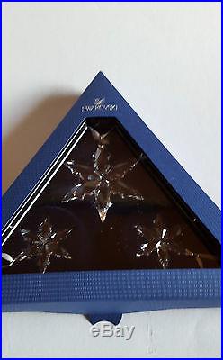 Swarovski Crystal, 2015 Christmas Star Ornament Set of Three, Art No 5135889