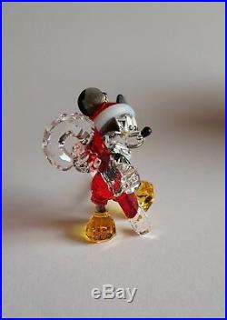 Swarovski Crystal, 2016 Mickey Mouse Christmas Ornament. Rare. Art No 5135938