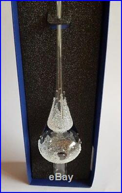 Swarovski Crystal, 2017 Christmas Tree Topper. Art No 5301303