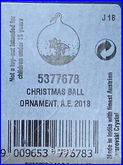 Swarovski Crystal 2018 AE Christmas Ornament Ball 5377678