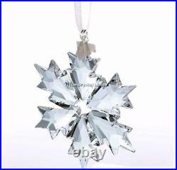 Swarovski Crystal 2018 Christmas Ornament Clear 5301575 Mint Boxed Retired Rare