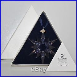 Swarovski Crystal, 211987 Limited Edition 1997 Christmas Ornament, 3.5'H $25