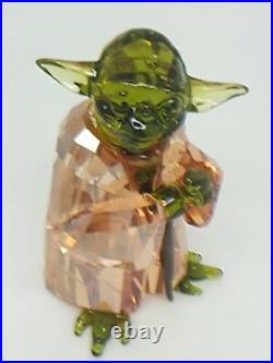 Swarovski Crystal 5393456 Star Wars Master Yoda 6.2 x 3.7 x 3.4 cm RRP $299