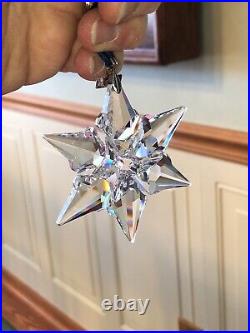 Swarovski Crystal 9445 200 001 Christmas 2000 Snowflake Ornament 243452 In Box