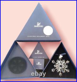 Swarovski Crystal Annual 2004 Snowflake Christmas Ornament MIB Sleeve COA