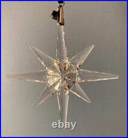 Swarovski Crystal Annual Christmas Holiday Ornament Star Snowflake 1995