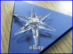 Swarovski Crystal Annual Christmas Ornament 1993 Snowflake