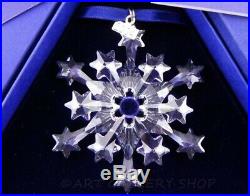 Swarovski Crystal Annual Christmas Ornament 2004 STAR SNOWFLAKE WithBox COA