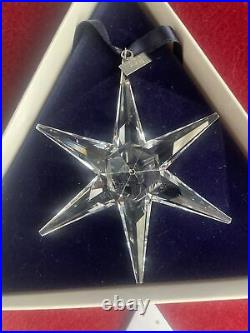 Swarovski Crystal Annual Edition 1993 Christmas Ornament Mint In Box Complete