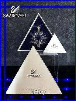 Swarovski Crystal Annual Edition 1998 Christmas Ornament Snowflake Star 220037