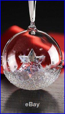 Swarovski Crystal Annual Edition Christmas Ball Ornament, 2014