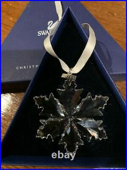 Swarovski Crystal Annual Edition Christmas Ornament 2014 NIB