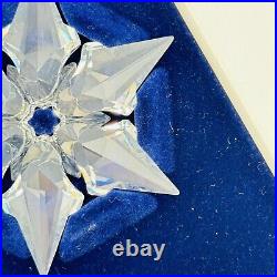 Swarovski Crystal Annual Edition Snowflake Christmas Ornament 2000 NEW