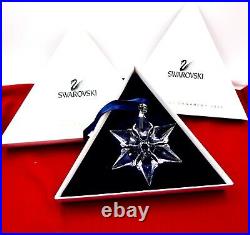Swarovski Crystal Annual Holiday Christmas Ornament 2000 Original Box