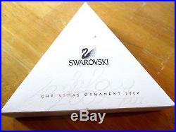 Swarovski Crystal Annual Limited Edition Christmas Ornament 2000 + Both Boxes