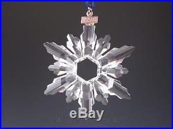 Swarovski Crystal Austria CHRISTMAS ORNAMENT 1998 STAR SNOWFLAKE Mint Box & COA