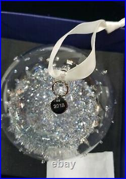 Swarovski Crystal CHRISTMAS BALL 2018 Shooting Star Ornament 5377678 NIB