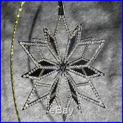 Swarovski Crystal CHRISTMAS STAR TREE TOPPER 11.5 #5064262 NEW